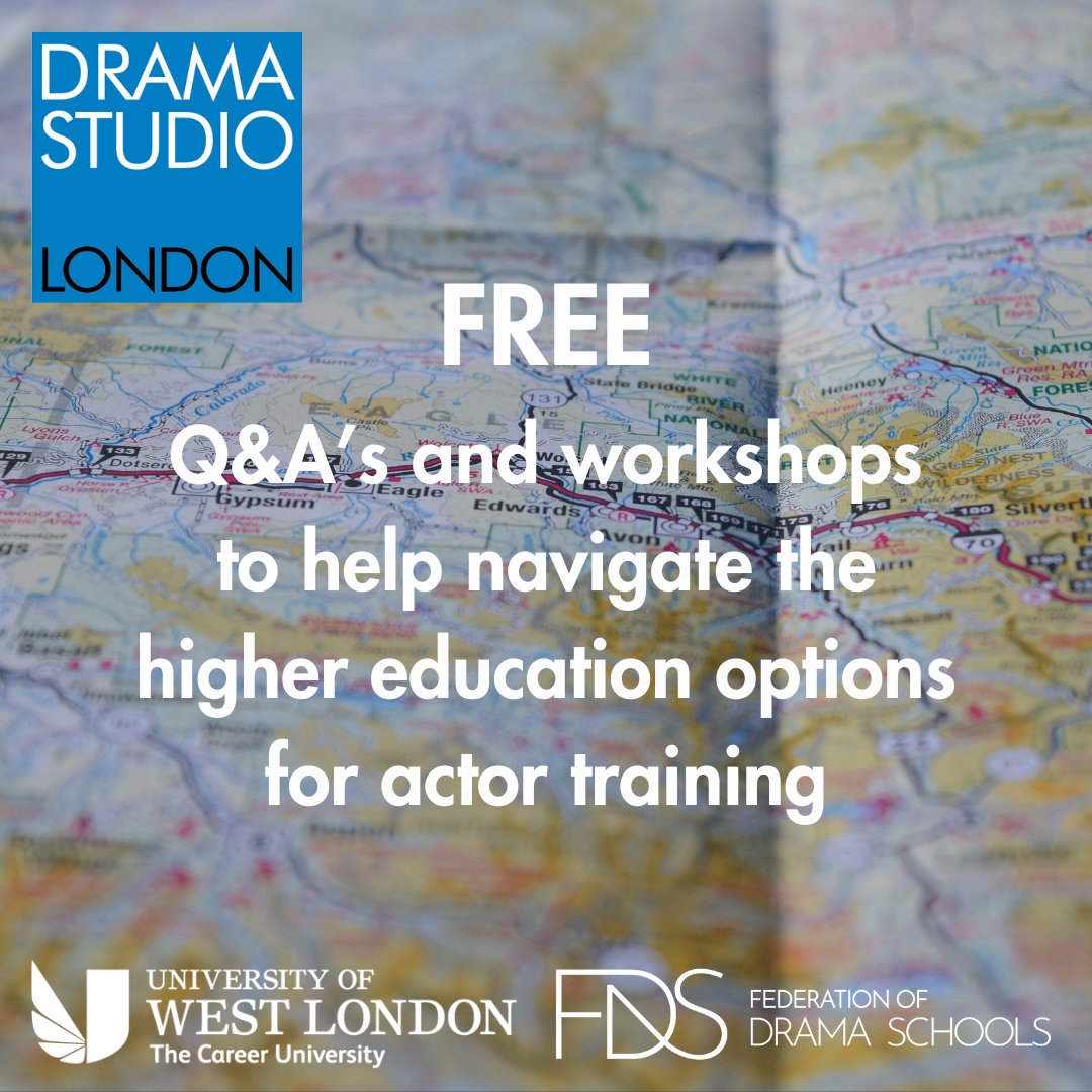 Our outreach talks and workshops provide information about conservatoire training and are an opportunity for students to ask questions about the application and audition process as well as life at drama school. Contact us for more information: dramastudiolondon.co.uk/contact-us/