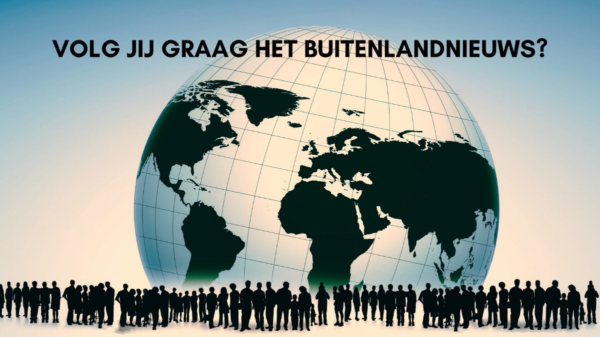 Journalismlab (@jlabhu) on Twitter photo Volg jij graag nieuws uit het buitenland? Voor een #onderzoek naar de waardering van #buitenlandnieuws zoeken we kandidaten voor focusgroepen in Utrecht. Als dank ontvang je een bon t.w.v. €25,-. Mail milou.vollebregt@hu.nl om je aan te melden of voor meer informatie! Volg jij graag nieuws uit het buitenland? Voor een #onderzoek naar de waardering van #buitenlandnieuws zoeken we kandidaten voor focusgroepen in Utrecht. Als dank ontvang je een bon t.w.v. €25,-. Mail milou.vollebregt@hu.nl om je aan te melden of voor meer informatie!