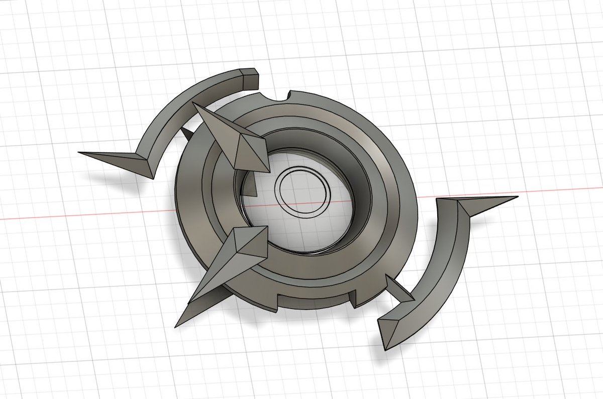 December_dash's tweet photo. ヨネの武器をモデリング中

#3DModeling #3Dモデリング 
#heartsteel #Yone https://t.co/ZdDZwQotvB