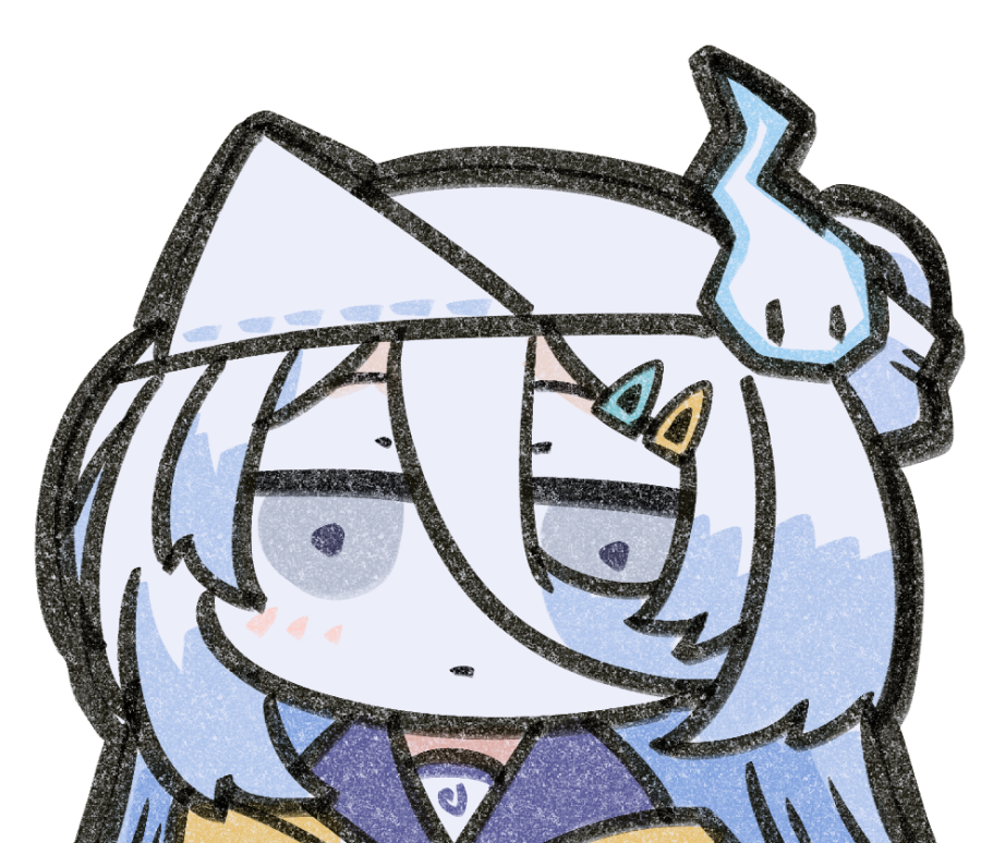 「いろんな表情の涼月すいさんかいた (再掲)   #心霊あーと #いろんな表情のv」|221(ﾂﾂｲﾁ)同人作家VTuber@月一で電子同人誌制作中のイラスト