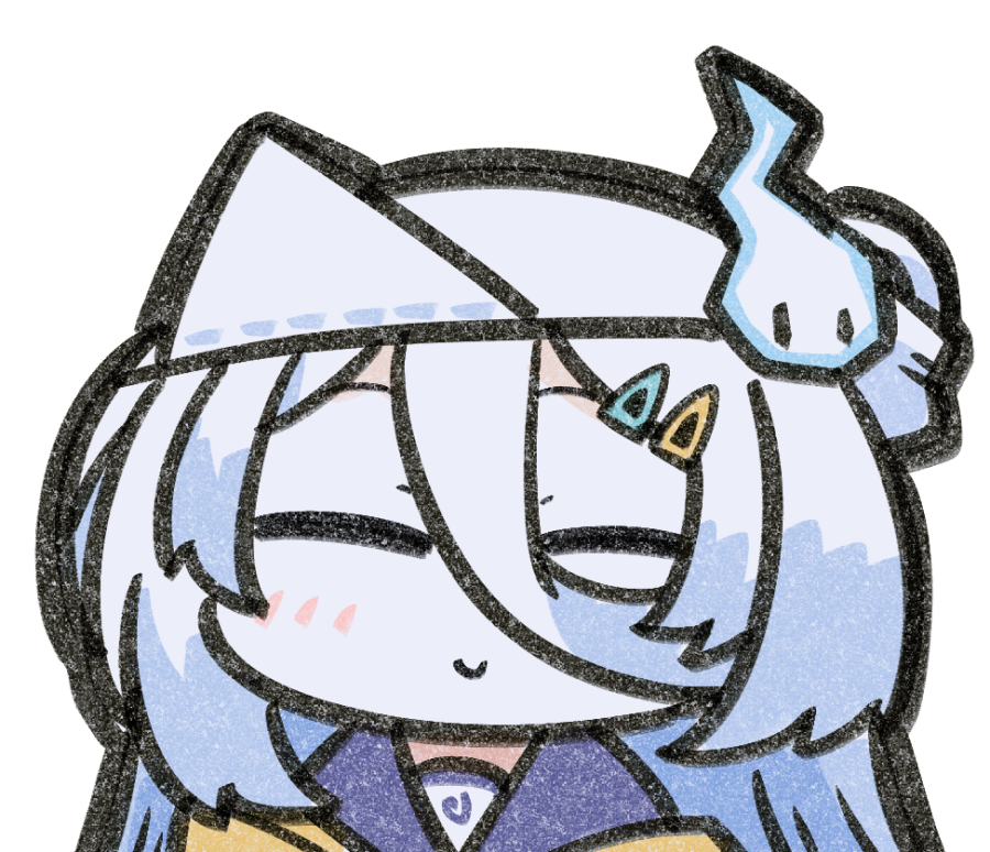 「いろんな表情の涼月すいさんかいた (再掲)   #心霊あーと #いろんな表情のv」|221(ﾂﾂｲﾁ)同人作家VTuber@月一で電子同人誌制作中のイラスト