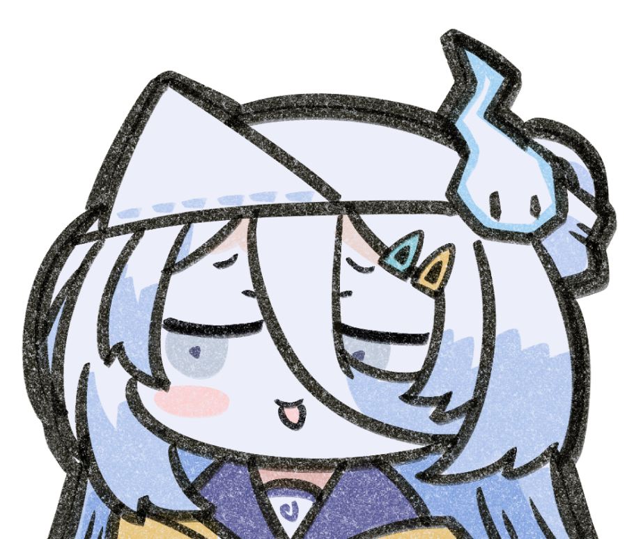 「いろんな表情の涼月すいさんかいた (再掲)   #心霊あーと #いろんな表情のv」|221(ﾂﾂｲﾁ)同人作家VTuber@月一で電子同人誌制作中のイラスト
