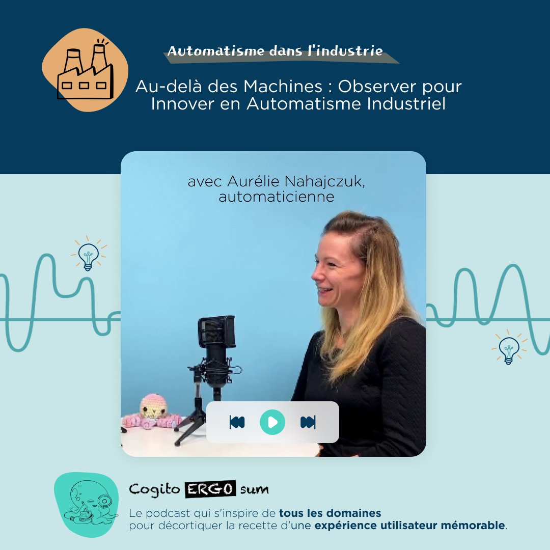 Dans cet épisode, Aurélie nous dévoile les coulisses de l'#automatisme  industriel : les défis de la conception,  les stratégies pour les surmonter, et pour créer des systèmes efficaces et fiables. youtube.com/watch?v=DjgjRh…
Dispo aussi sur les plateformes d'écoute de #podcast