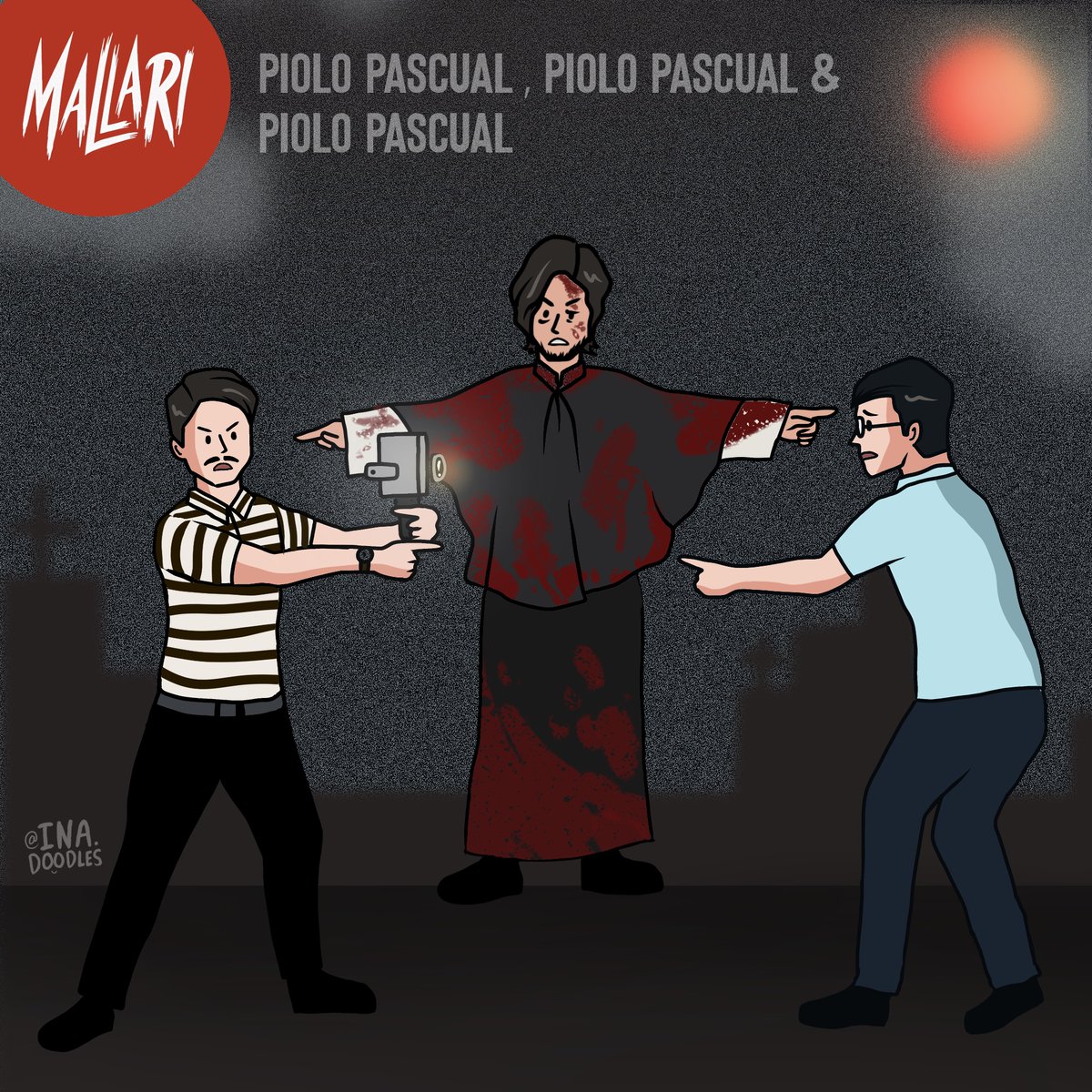 inadoodles's tweet photo. “Bakit kita kawangis?” - Fr. Severino (@piolo_pascual )🤣 #MallariTheMovie #Pioloverse 
 
Piolo Pascual killed it in Mallari! He nailed three different roles in one film❤️ Napakahusay!👏

#WarnerBrosMallari #MMFF2023 #MallariMMFF #MMFF https://t.co/4We0J25sXl