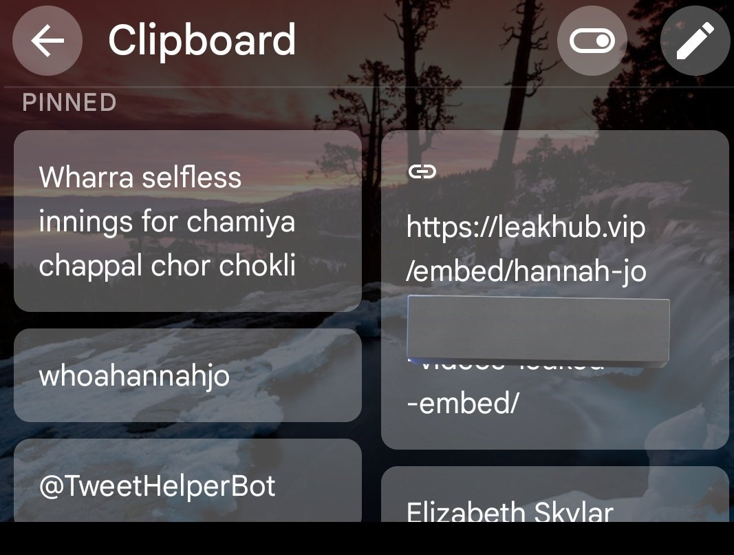 Quote your pinned text on clipboard