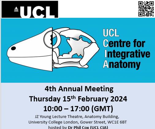 Interested in #giants? Patrick Hennessey, a PhD student of @LauraBPorro, may let us know about giant, living #crocodiles - at our symposium. Sign up free: tiny.cc/UCLCIA-2024  @ucl @thepatrick_h @UCLanthropology #formandfunction #morphology @UCLLifeSciences @uclcdb #anatomy
