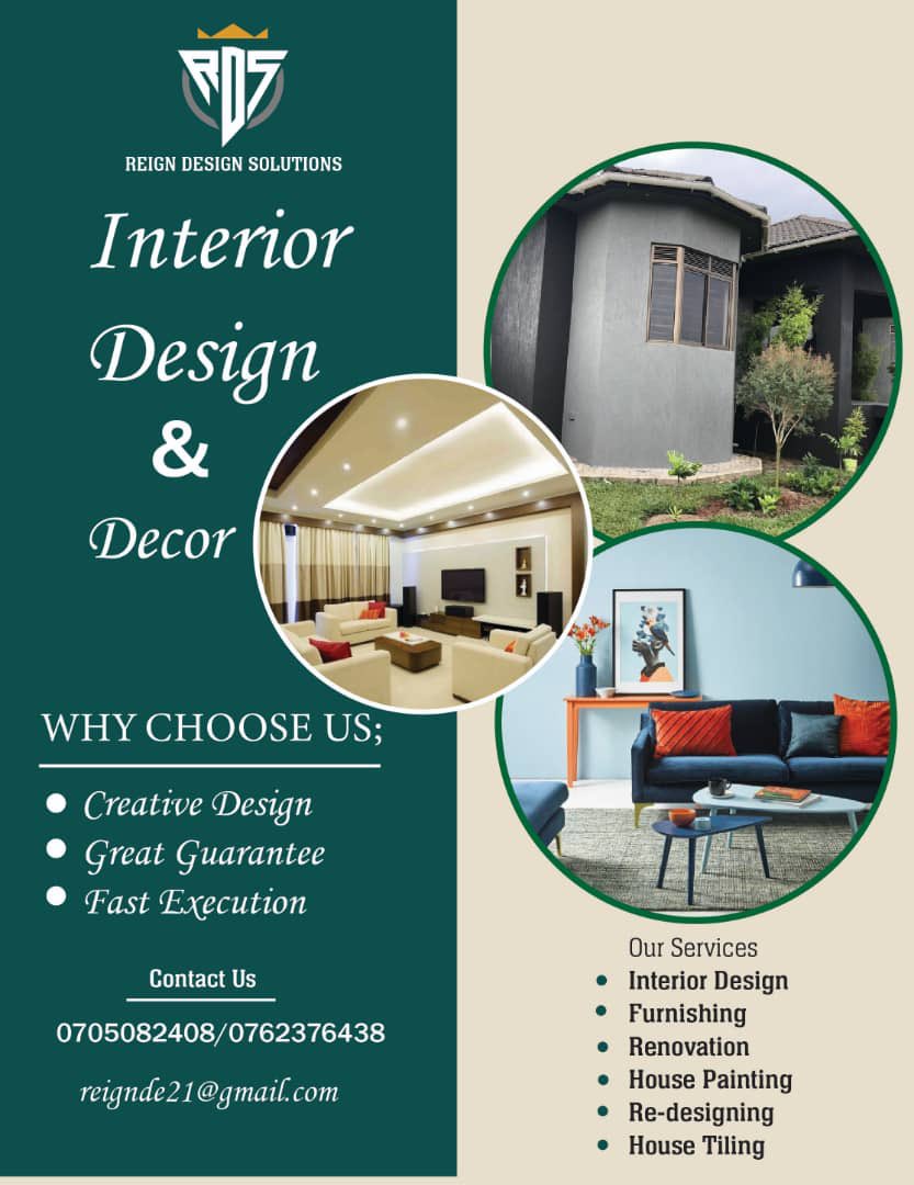 Interior designs and decor, contact 0705082408 #PLDDestadia