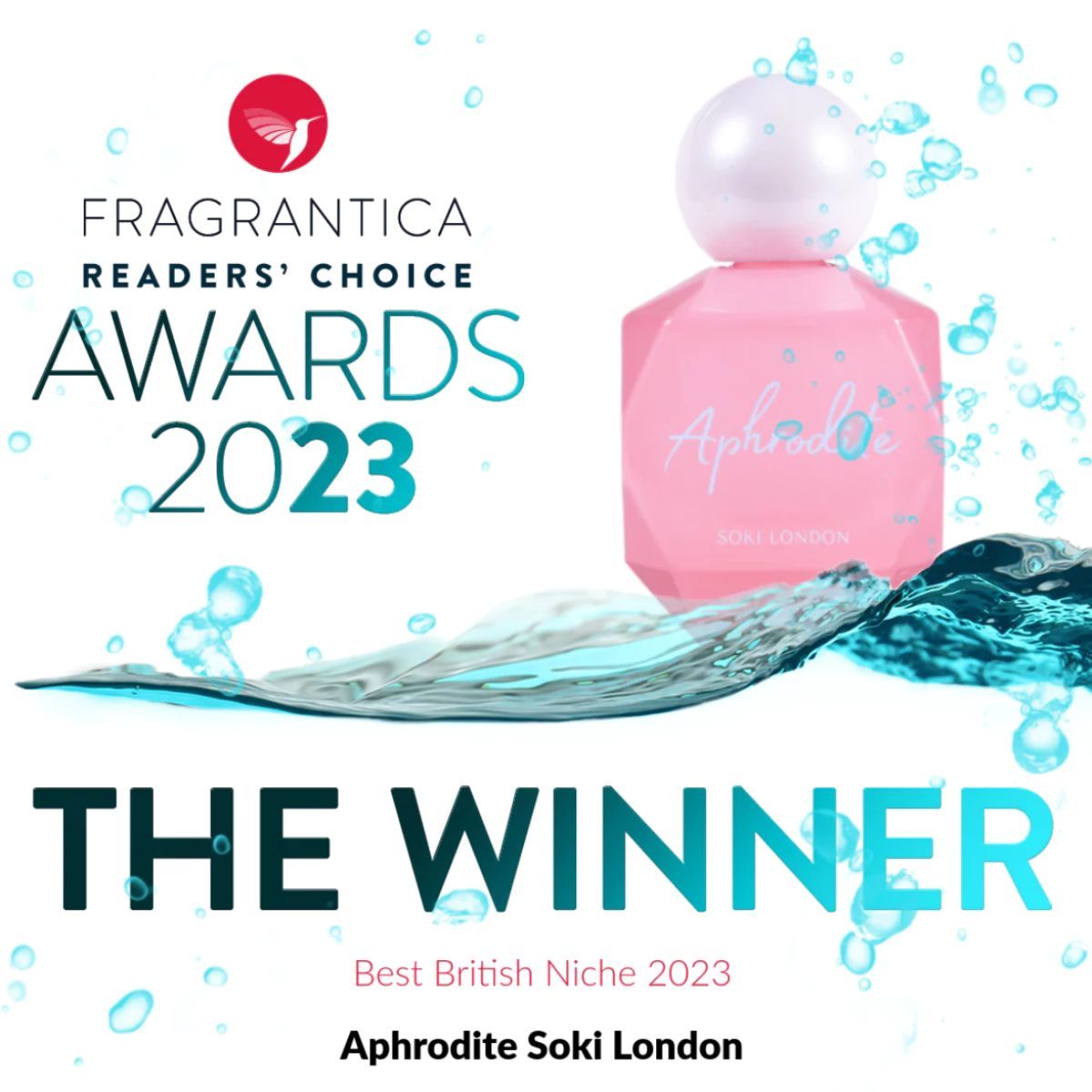 Congratulations to <a href="/SokiLondon/">Sophie King</a> for winning @Fragrantica #ReadersChoiceAwards 2023 #BestBritish #NichePerfume with 'Aphrodite'!
Learn more about the creative process and composition with an interview with the Perfumers and Sophie:  buff.ly/48vGiDy