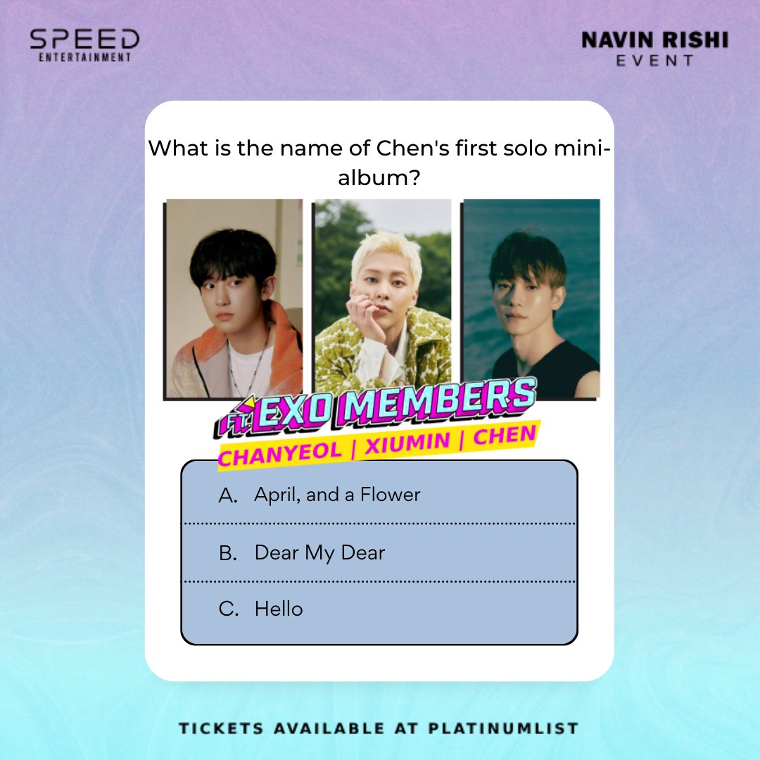 speedentdxb's tweet photo. "Hey EXO-Ls! 🌟 Get ready for an EXO quiz! 🤔  test your EXO knowledge, and drop your answers below! Let's find out who the true EXO experts are! 🎉💫 

#EXOQuiz #EXOChallenge #EXOL" https://t.co/fA6MN0C8AT