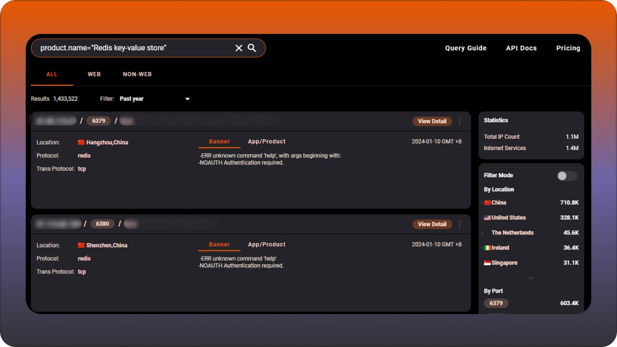 🚨Alert🚨CVE-2023-41056: Redis Remote Code Execution Vulnerability
Redis may incorrectly handle resizing of memory buffers which can result in incorrect accounting of buffer sizes and lead to heap overflow and potential remote code execution.

📊 1.4M+ services are found on the
