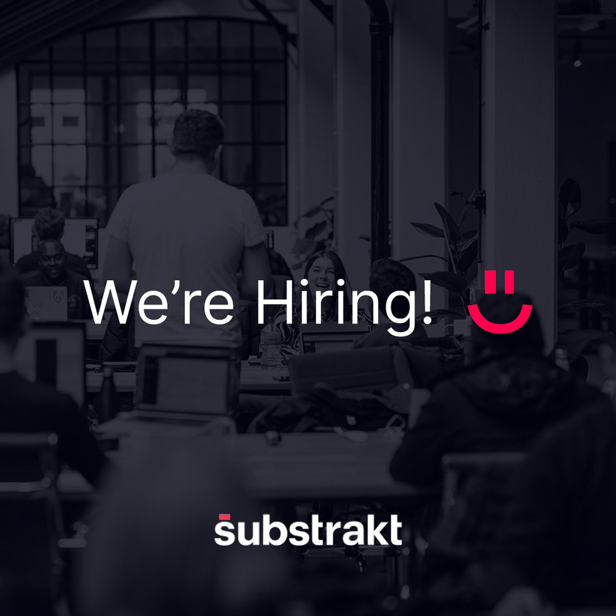 We're hiring! If you're a designer fairly early on in your career then we'd love to hear from you 🌟 You'll be responsible for producing beautiful, elegant designs for the websites & digital products we build for our clients. Read more & apply 👇 substrakt.com/journal/vacanc…
