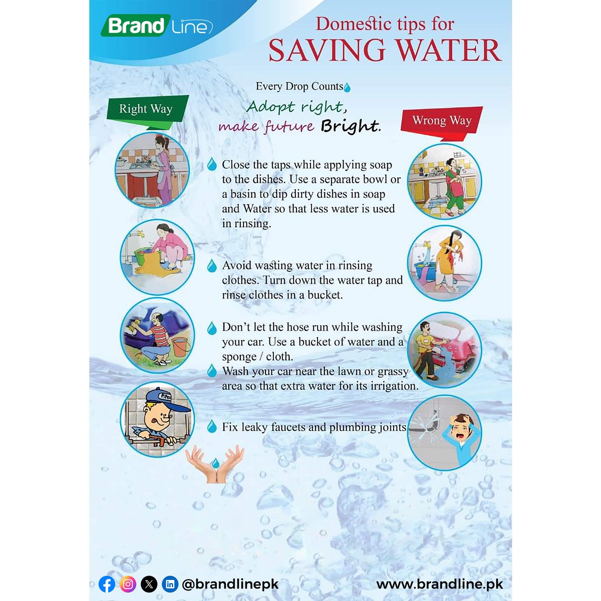 BrandlinePk's tweet photo. SAVE WATER, SAVE LIVES

#BREAKINGNEWS #PeshawarHighCourt #FerozeKhan #lahoretrafficpolice #Season9 https://t.co/4K3sBtDG3V