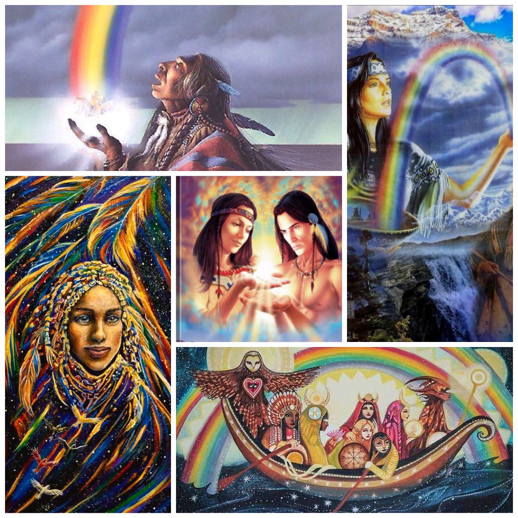 #LegendaryWednesday The Native American Rainbow prophecy invokes the power of storytellers & those who keep alive legends, traditions and rituals. They will be ‘The Warriors of the Rainbow’ and will reteach the values & knowledge lost and corrupted by Man’s greed. #WyrdWednesay