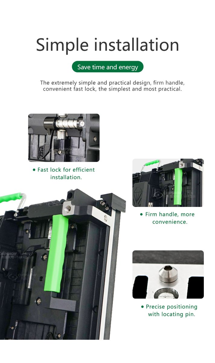 chipshowledsign's tweet image. Chipshow C-Lite-Plus
If you are looking for a LED display solutions that have features of #minimalist_design with #one_key_dissamble system, #ultra_light #ultra_thin #aluminum_frame cabinet, simple installation process, suitable for various types of events such as #shopping_mall