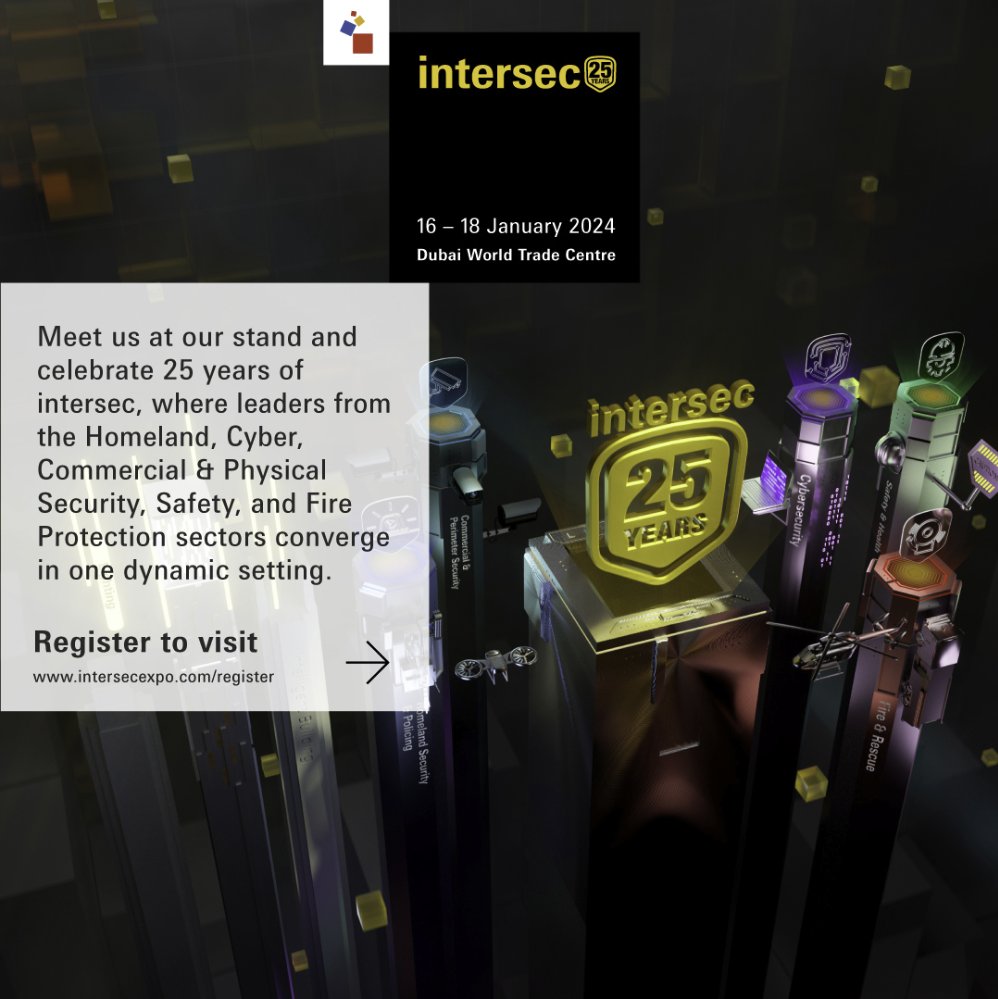 Angloco's tweet image. The countdown to Intersec Dubai has begun, join us from 16th - 18th January at the Dubai World Trade Centre on stand 4D33.

Our dedicated team members are ready to provide answers to any queries you may have!

#Intersec #Intersec2024 #dubai #dubaiintersec