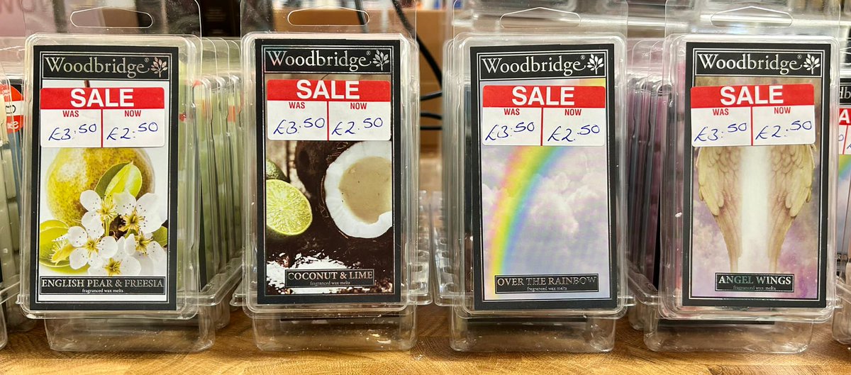 Our fabulous sale is still on! Treat yourself and your home to a new scented wax melt 💛 which os your favourite? #hailsham #eastbourne #bexhill #waxmelts #sale #spendlocal #SupportLocal
