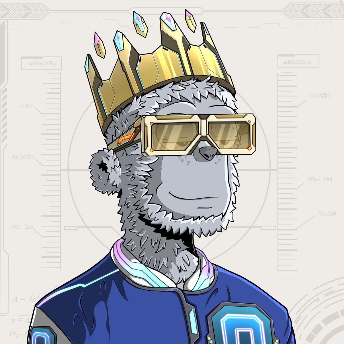 DeDoctorIII's tweet photo. Our friends at @smileclub_NFT hit the mark with these 2084 trait upgrades https://t.co/B2DUx8hrT4