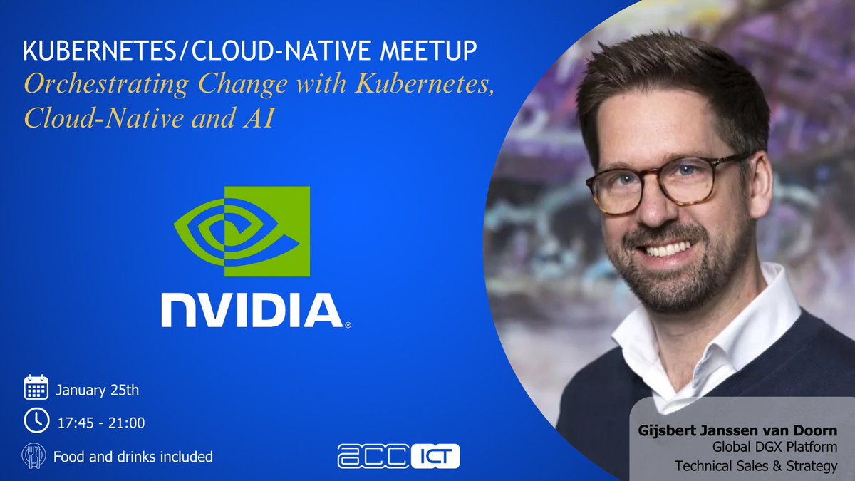🚀 Exciting News! Join us for a captivating session on January 25th <a href="/acc_ict/">ACC ICT</a> with Gijsbert Jansen van Doorn, as he takes us on a journey through the #NVIDIA GPU Operator and orchestrates inference servers with #Triton Management Service. #Kubernetes 
🔗 eu1.hubs.ly/H06T0C40