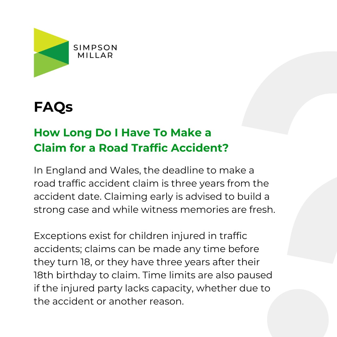 Simpson_millar's tweet image. Not sure if you can make a claim either for yourself or for someone else? 📞 Contact us now and get a Free Claims Assessment so you know for sure bit.ly/3yB9fwP 

#LegalFAQ #RoadTrafficClaim #FreeAssessment #LegalSupport #KnowYourRights
