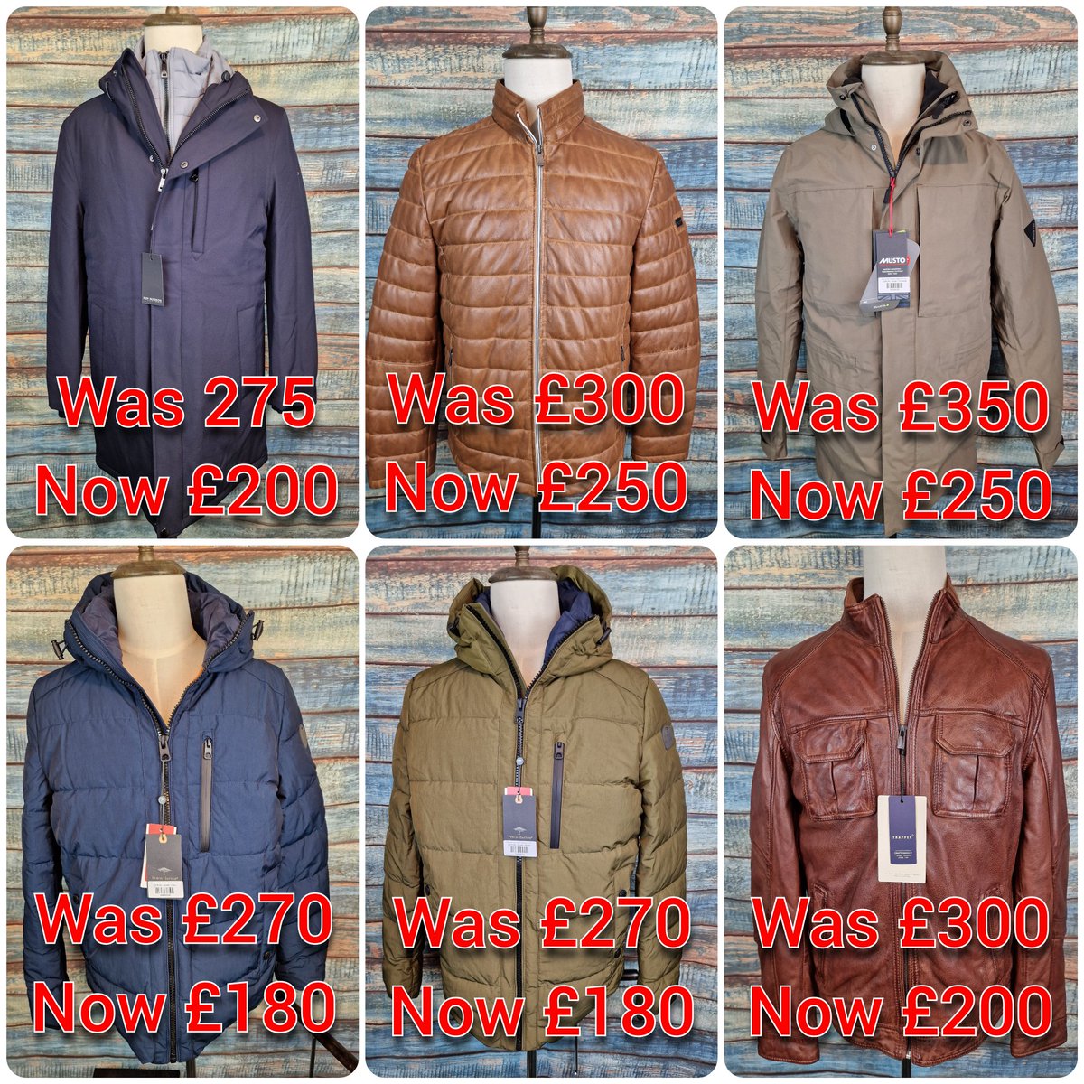 ClothingRetreat's tweet photo. Feeling the cold? ❄️ we have some lovely warm coats in the winter sale https://t.co/X3BK44wp1C #Abergavenny #Monmouthshire #cold #coats #mensfashion #keepwarm #sale #wintersale #musto #RoyRobson #FynchHatton #trapper #menswear https://t.co/So5IYieqBz