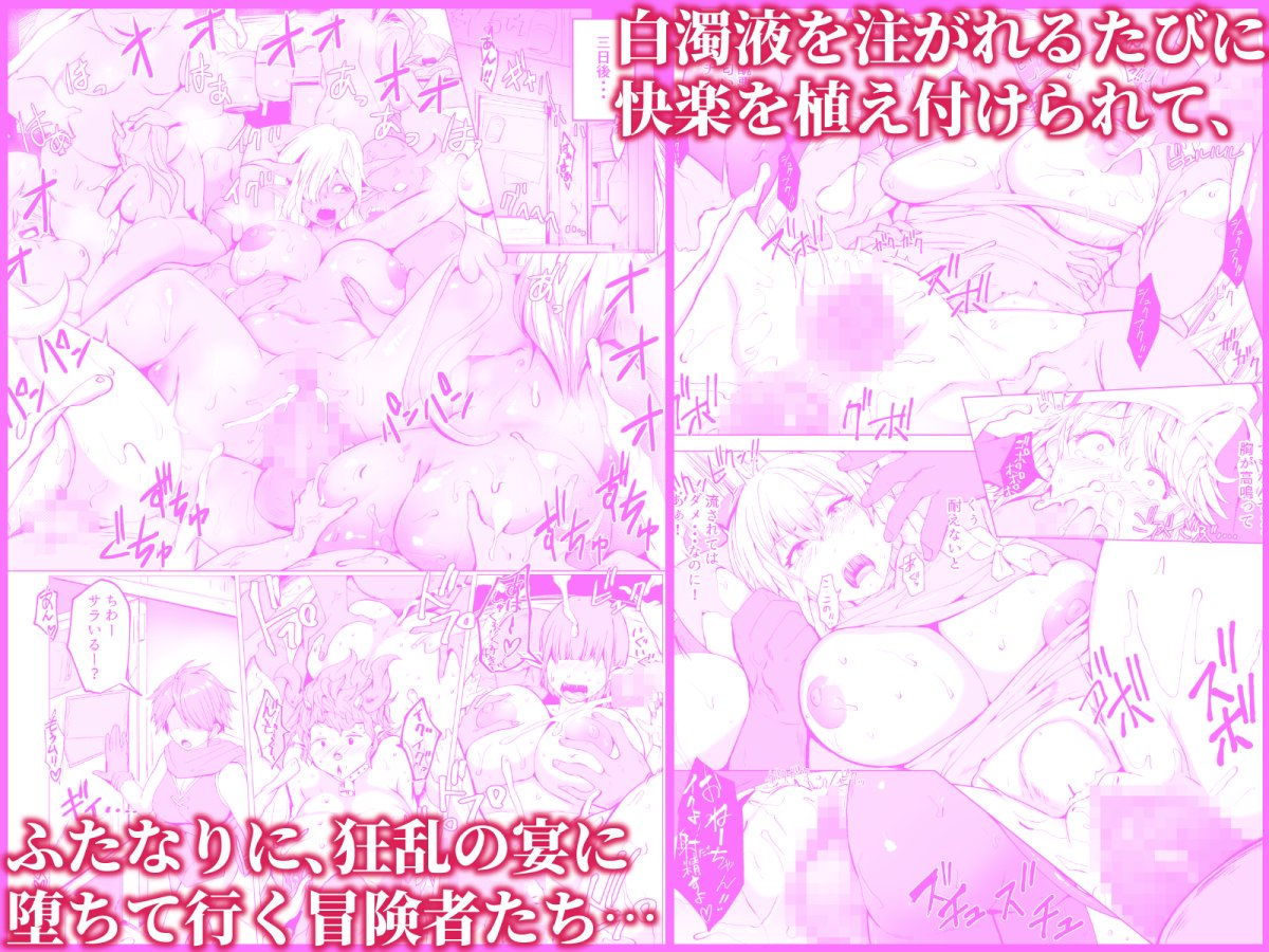 【定期宣伝】
フタナリに堕ちる冒険者達と魔物達の宴 