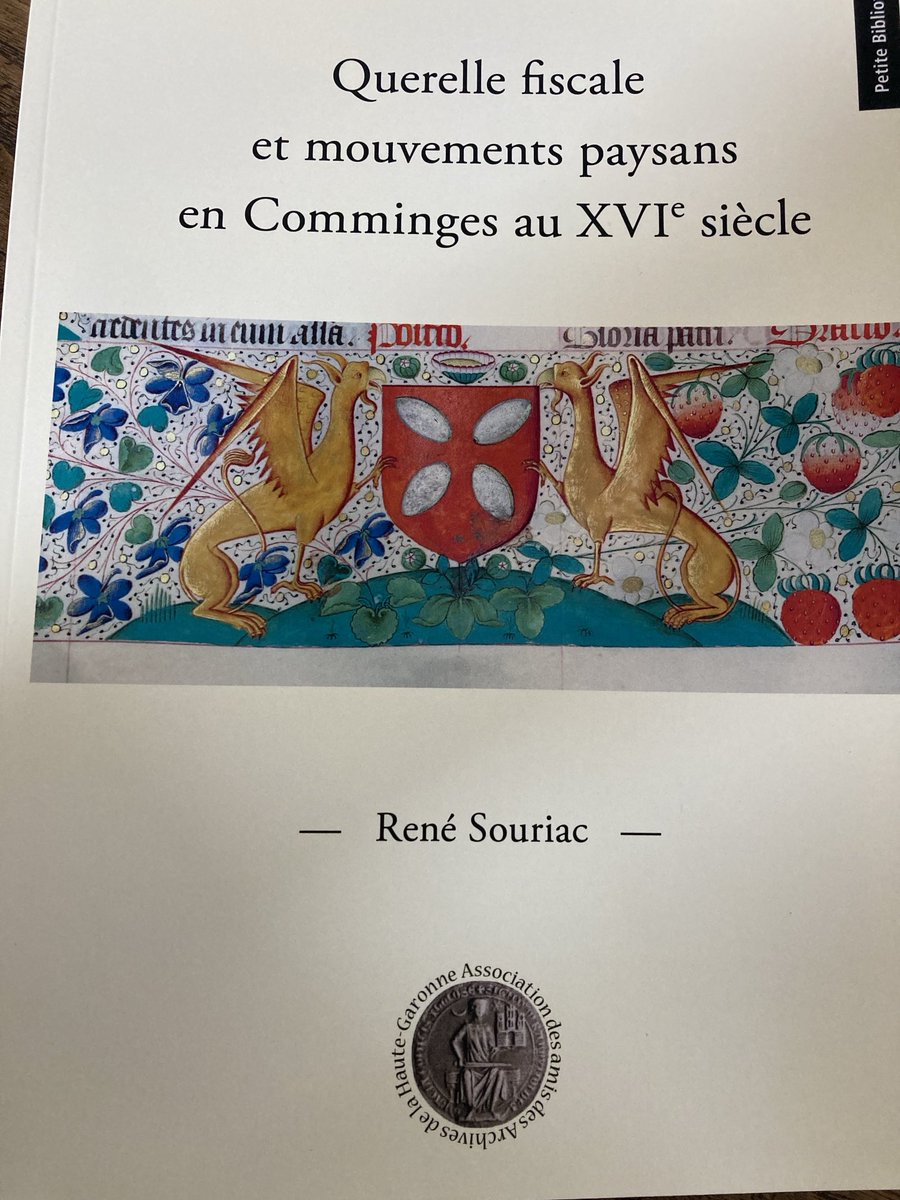 YoanRumeau's tweet photo. Les amis des archives de la Haute Garonne proposent un réédition de deux articles de René Souriac sur querelle fiscale et mouvements paysans en Comminges au XVIe siècle. Bravo à J. Thomas pour l’initiative et merci pour l’invitation à en co-rédiger la présentation avec JC Sanchez https://t.co/jB3qjS2ja6