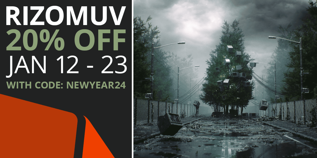 80Level's tweet photo. The @RizomUV New Year Sale is here throughout Jan 12 – 23. You can make short work of UV unwrapping with code: NEWYEAR24 for 20% off:
https://t.co/E4NWtzRP12
#RizomLab #RizomUV #BlackFriday #UVUnwrapping https://t.co/rOELQm7Fgv