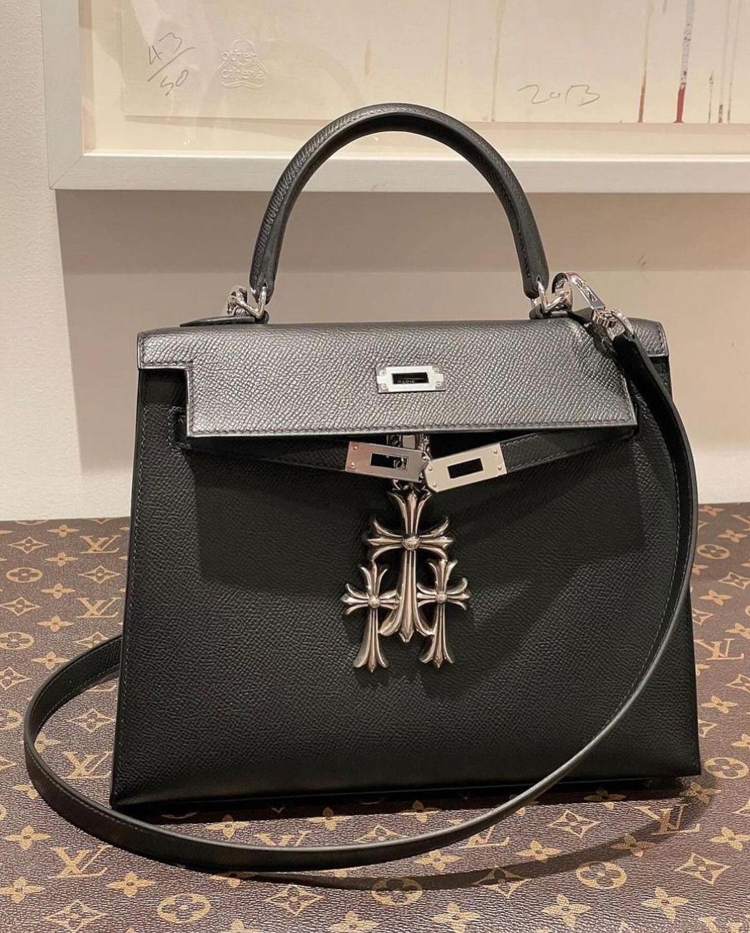 C on X chrome hearts customized birkin and kelly https t 8RJlGqXavw X