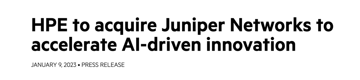 jeffreydare's tweet photo. @HPE had a big announcement to make and the team forgot to proof read the Date :P #hpe #juniper #FAIL https://t.co/C7ws7Q3KVC https://t.co/BNhNKPoks1