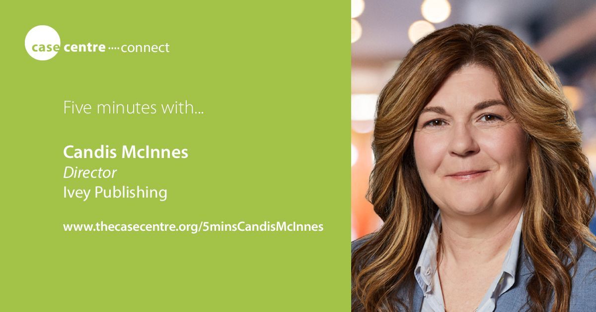 Candis McInnes, @IveyPublishing Director, is the first #casmethod expert in the Connect 5⃣ minutes with... hotseat in 2024. 🗣 Candis discusses her admiration of case authors, how the case method prepares students to be future leaders, & much more. 👉 thecasecentre.org/5minsCandisMcI…