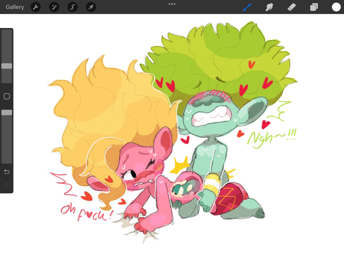 wondrogore's tweet photo. i swear they got baby fever after learning that bruce is alr a dad
#TrollsBandTogether #clay #viva #cliva #nsfw https://t.co/QKGSt4sfuk