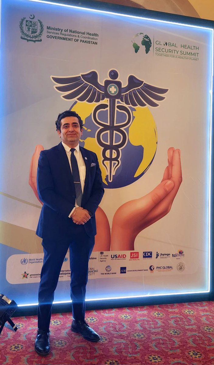 The Global Health Security Summit, Islamabad, 10th and 11th Jan, 2024.