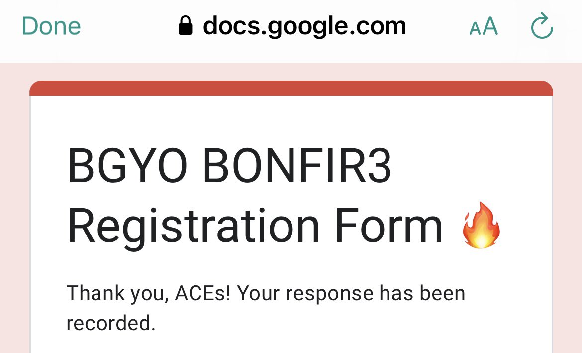 roseeeeel_'s tweet photo. got it! 🫶🏻

BONFIR3 REGISTRATION DAY
#BGYO_BONFIR3

#BGYO @bgyo_ph https://t.co/w4aFdaJh34