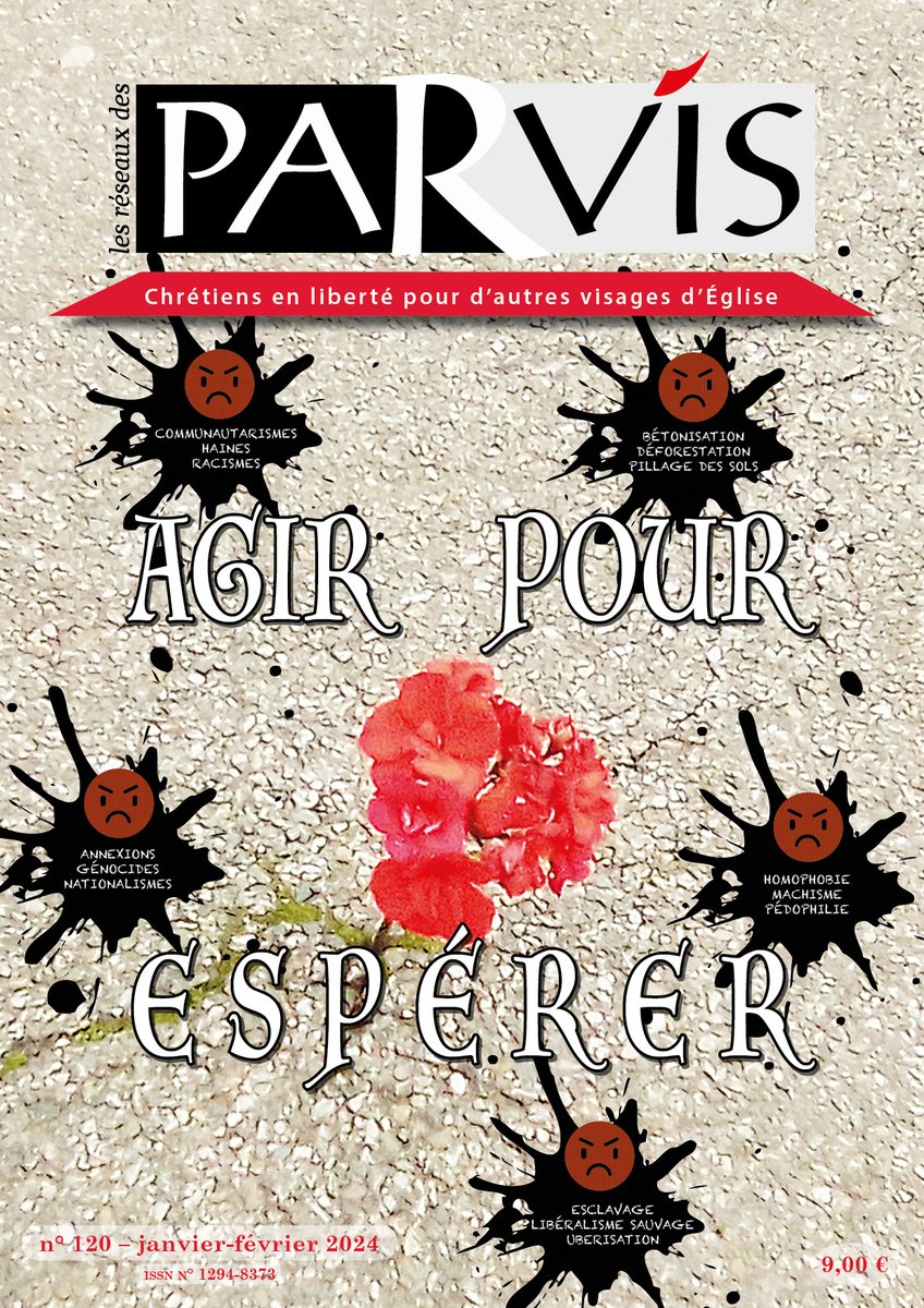 Abonnez-vous à une revue qui ne baisse pas les bras !
Bimensuelle, coéditée par Temps Présent.