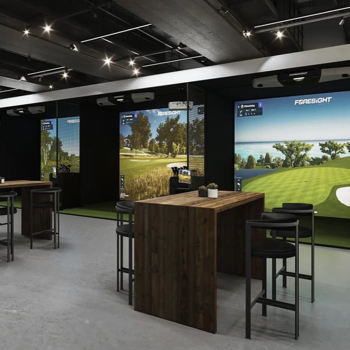 Con una gran zona de golpeo, el <a href="/foresightsports/">Foresight Sports</a> Falcon es una opción ideal para clientes que requieren uso para diestros y zurdos, pero tienen un espacio mínimo de instalación.

#foresightsports #falcon #golfsimulator #pgashow2024