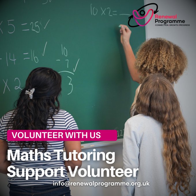 Do you have a few hours to spare a week? Could you support a Maths tutoring session? Could you give on-to-one support to a small group of young people in years 5/6? If so, join our volunteering team! Find out more and apply at: docs.google.com/forms/d/e/1FAI…
#Newham #volunteering