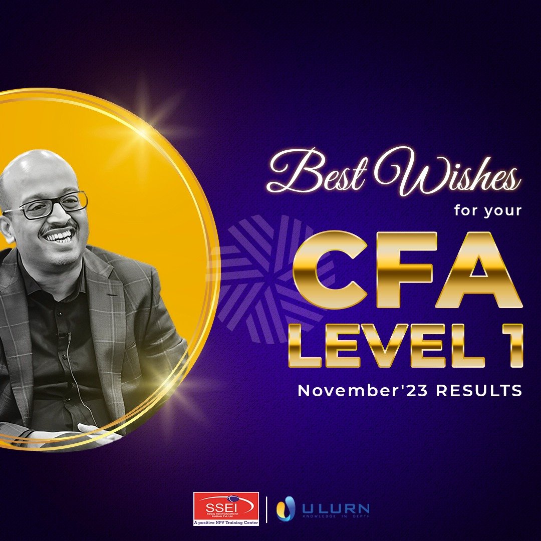 SSEI_Education's tweet photo. Wishing all the best to CFA Level 1 Nov'23 examinees for their results! May your hard work and dedication pay off! All the best!!

#CFA #CFALevel2 #CFAExam #CFAPrep #CFACandidate https://t.co/fEwURMuy73