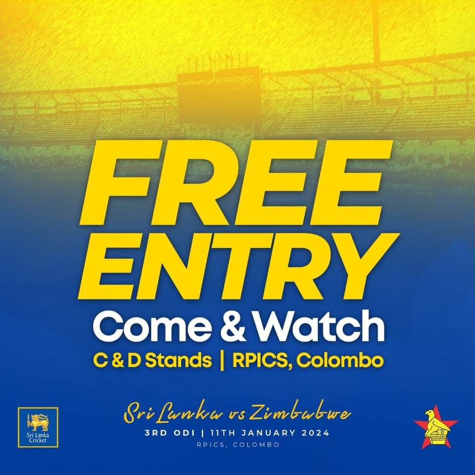 C&D Free Entry 🏏❤️