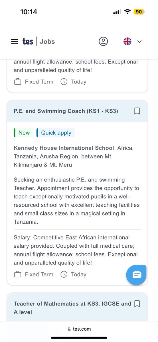 My job is now up on TES for anyone who is looking for their first International job!

tes.com/jobs/vacancy/p…