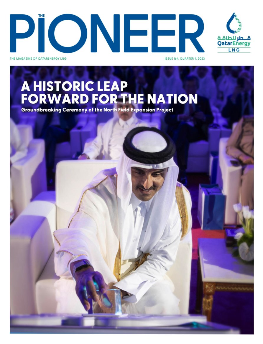 Our year kicks off with the publication of the latest edition of QatarEnergy LNG's 'The Pioneer' corporate magazine. Masterson Communications contributed to the English copywriting and editing of the magazine, which focuses on the LNG industry in Qatar. issuu.com/qatargas/docs/…