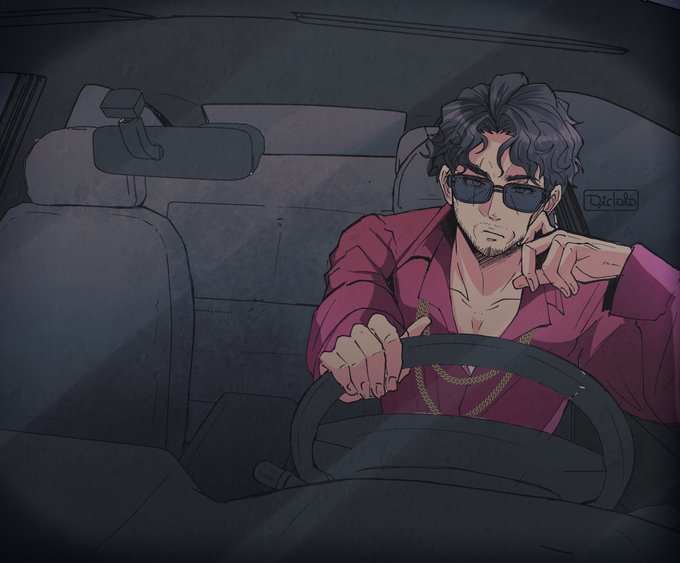 「driving long sleeves」 illustration images(Latest)