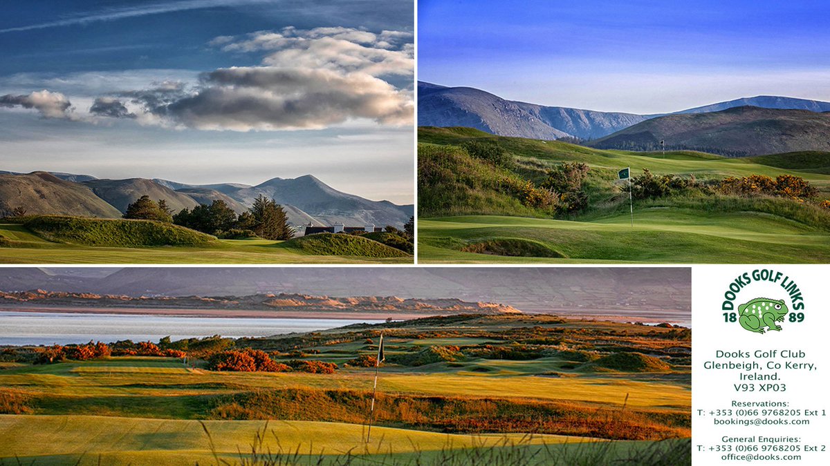 What are your plans for the golfing season in 2024 ? Have you Dooks on you to do list ? Come join us find out more at dooks.com