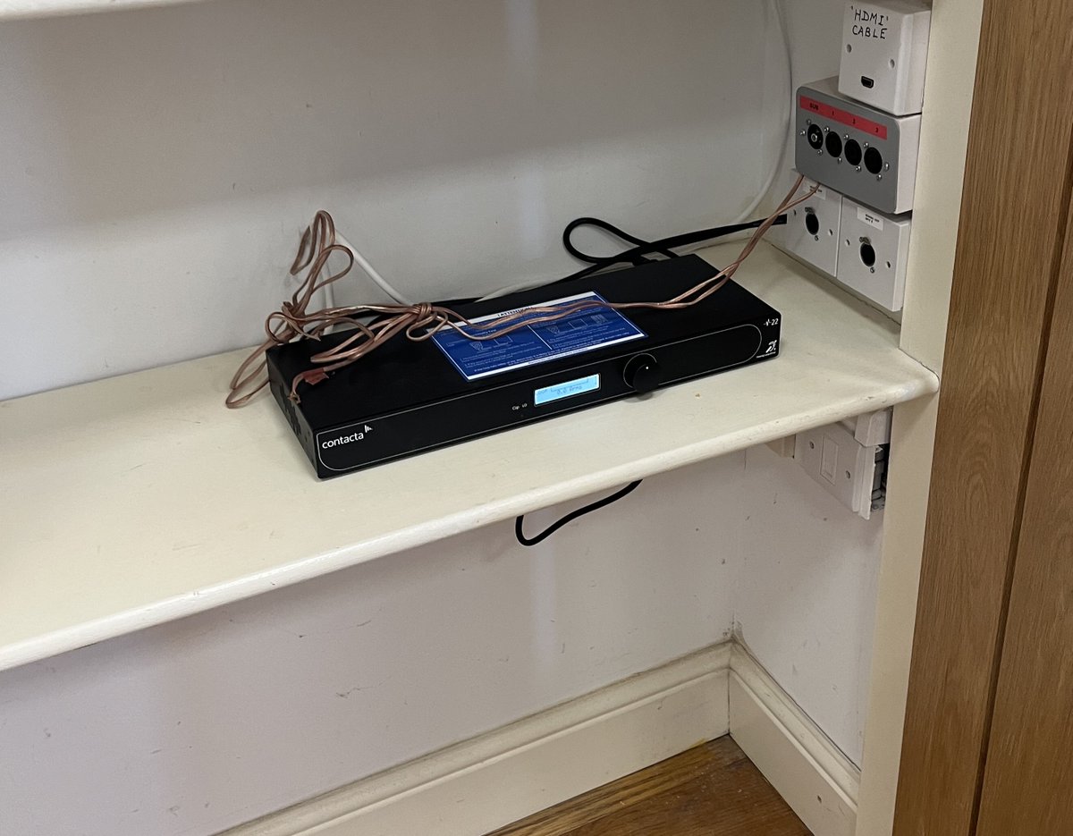 ContactaSystems's tweet image. &apos;By popular demand&apos; - we love it when we install a #HearingLoop bc users of a venue requested one. With concealed loop cabling and our V22 driver, visitors to Yr Hen Ysgol #CommunityCentre in Wales can now enjoy clear sound for events, talks, movie nights and more! #VillageHall
