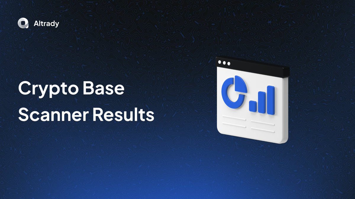 altradyapp's tweet image. 📢 Exciting News! 🚀 Our December Crypto Base Scanner Results are out! 📊📈 

📊📈Explore the latest automatic signals and stay ahead in the crypto game. 

Check out the insights and trends! 🔍💹 

cryptobasescanner.com

#CryptoScanner #TradingSignals #Altrady