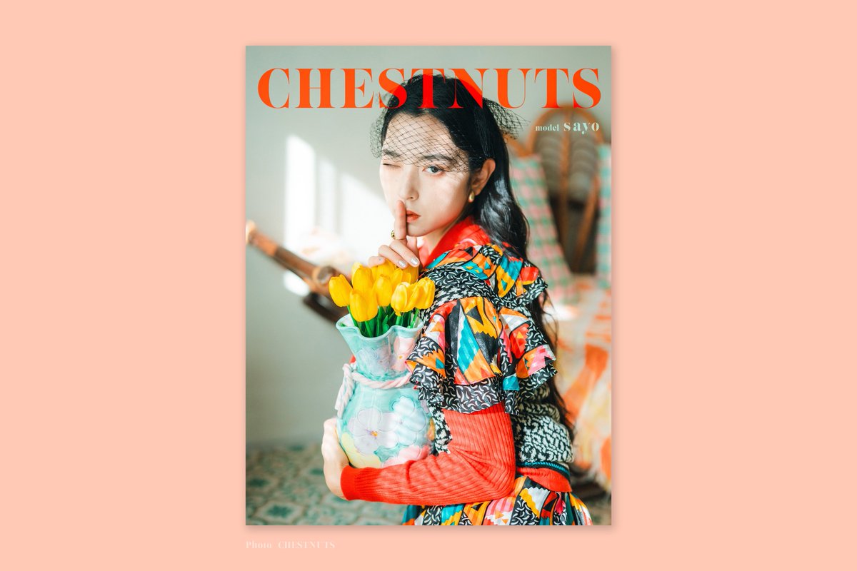 chestnuts_f18's tweet image. 〈 Sayo x CHESTNUTS 〉

model_  @sayo_oo_ 
studio_ @studio_shukado 

#架空のマガジン