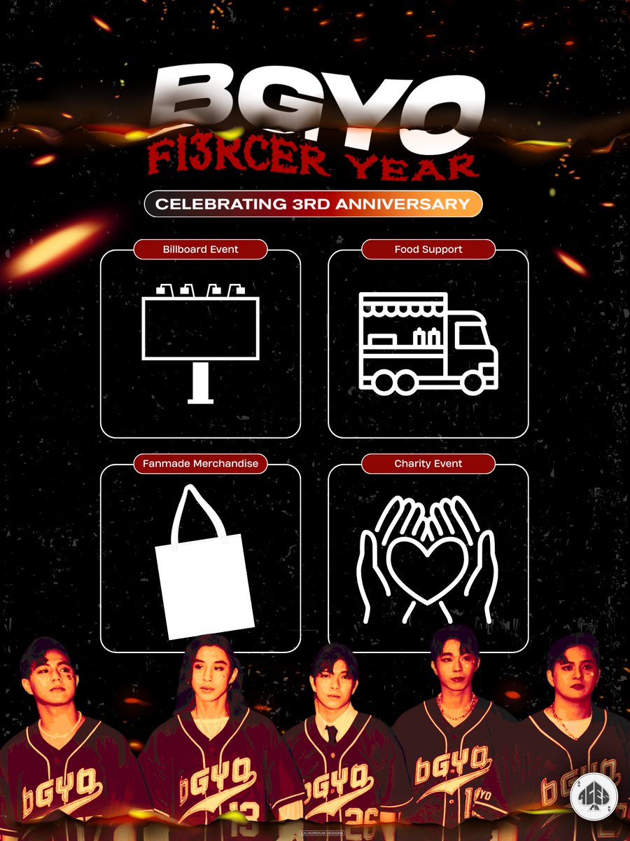 As the eagerness for BGYO's third year anniversary celebration grows, we are inviting you to be a part of something extraordinary: BGYO FI3RCER YEAR.

Details will be out SOON. 

BONFIR3 REGISTRATION DAY
#BGYO_BONFIR3
#BGYO <a href="/bgyo_ph/">BGYO_PH</a>