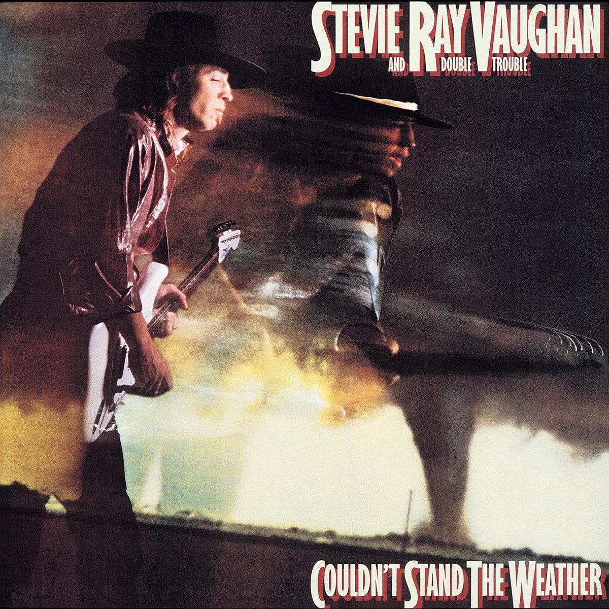 Stevie Ray Vaughan - Couldn't Stand the Weather, 1984  

The album reached No. 31 on the Billboard 200 chart. 
Received praise for Vaughan’s playing and highlighted songs such as 'Voodoo Chile' and 'Tin Pan Alley'. 

#StevieRayVaughan