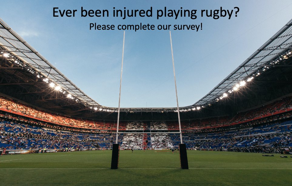 Researchers at the University of Bath would like to know more about the health and lifestyles of rugby players of all codes in the UK. If you have ever played rugby of any kind, please consider completing this survey: redcap.link/rhaws. Shares appreciated. #6nationsrugby
