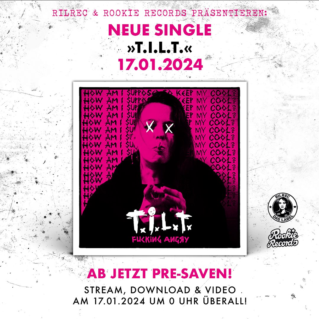 Hallo Freund:innen des Old School HC!
Am 17.01. wird es kurz und knackig. Wir präsentieren euch einen kleinen HC Knaller. Freut euch auf T.I.L.T.

Hier könnt ihr euch den Stream presaven:
orcd.co/t-i-l-t
Videopremiere (17.01 - 0 Uhr):
youtube.com/watch?v=lO0Mgc…