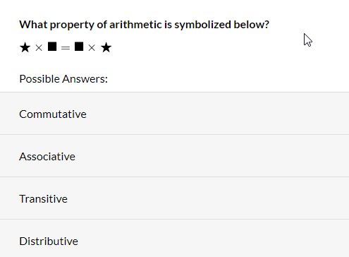 does anyone know the answer to this